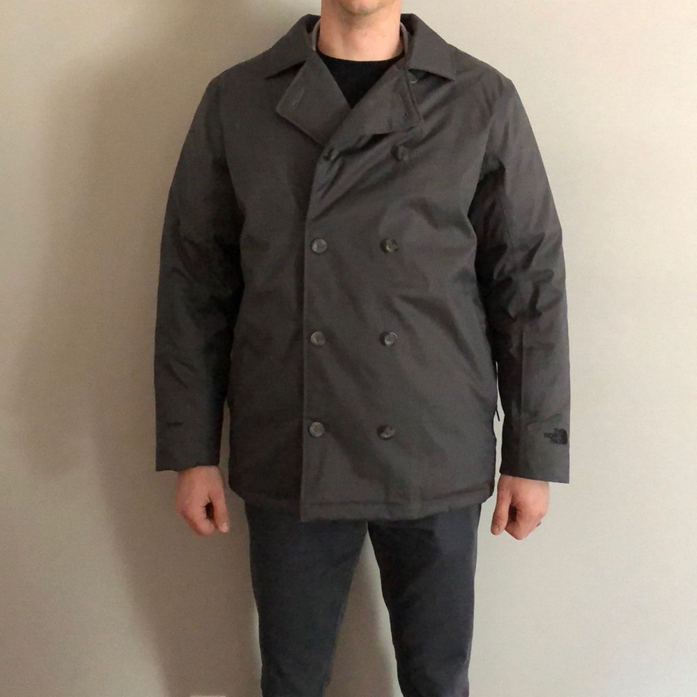 North Face Goose Down Double Breasted Jacket